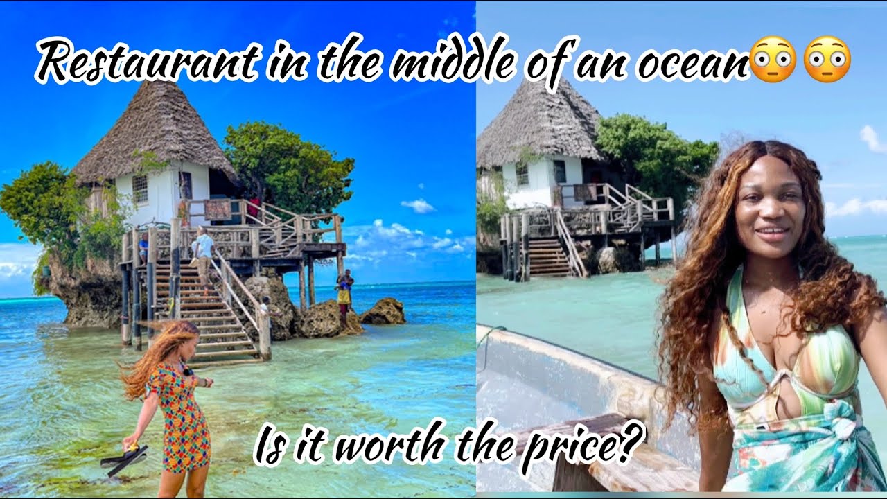 THE BEST RESTAURANT IN ZANZIBAR? THE ROCK RESTAURANT HONEST REVIEW 🇹🇿