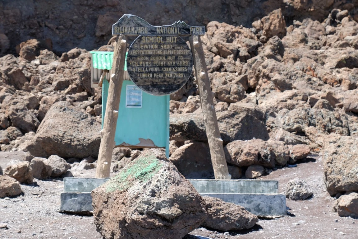 Northern Circuit (6/8) | Third Cave Camp (3.930 m) – School Huts Camp (4.710 m)