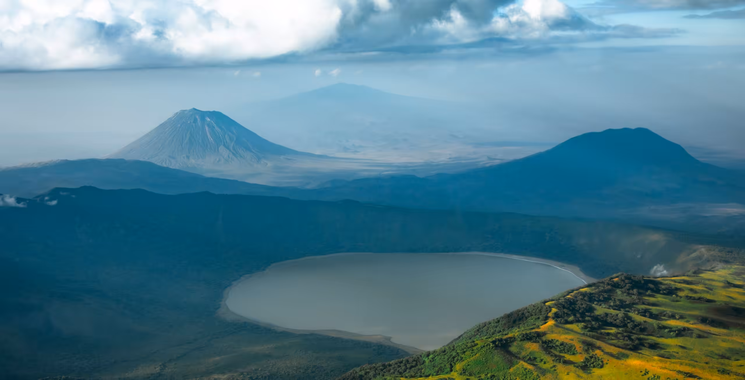 Vandretur ved Empakaai Crater