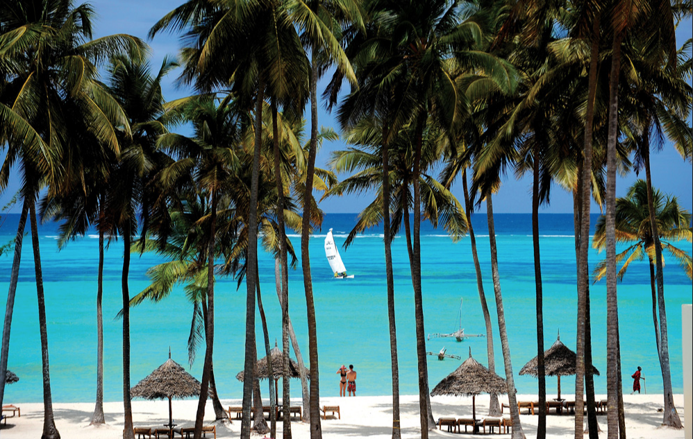 Oceaan uitzicht dream of zanzibar